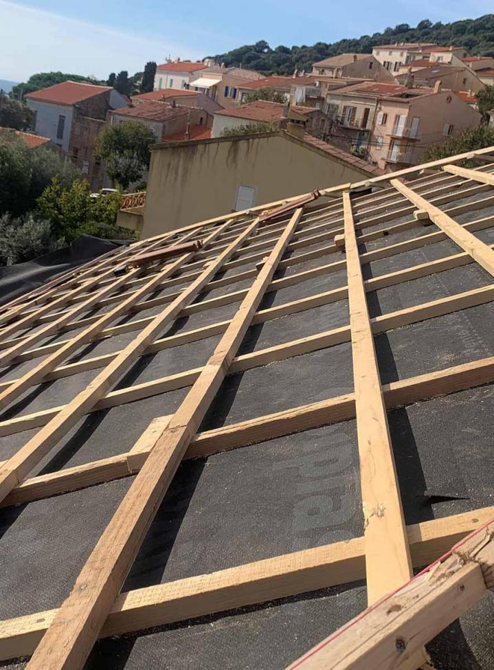 Travaux de couverture Ajaccio
