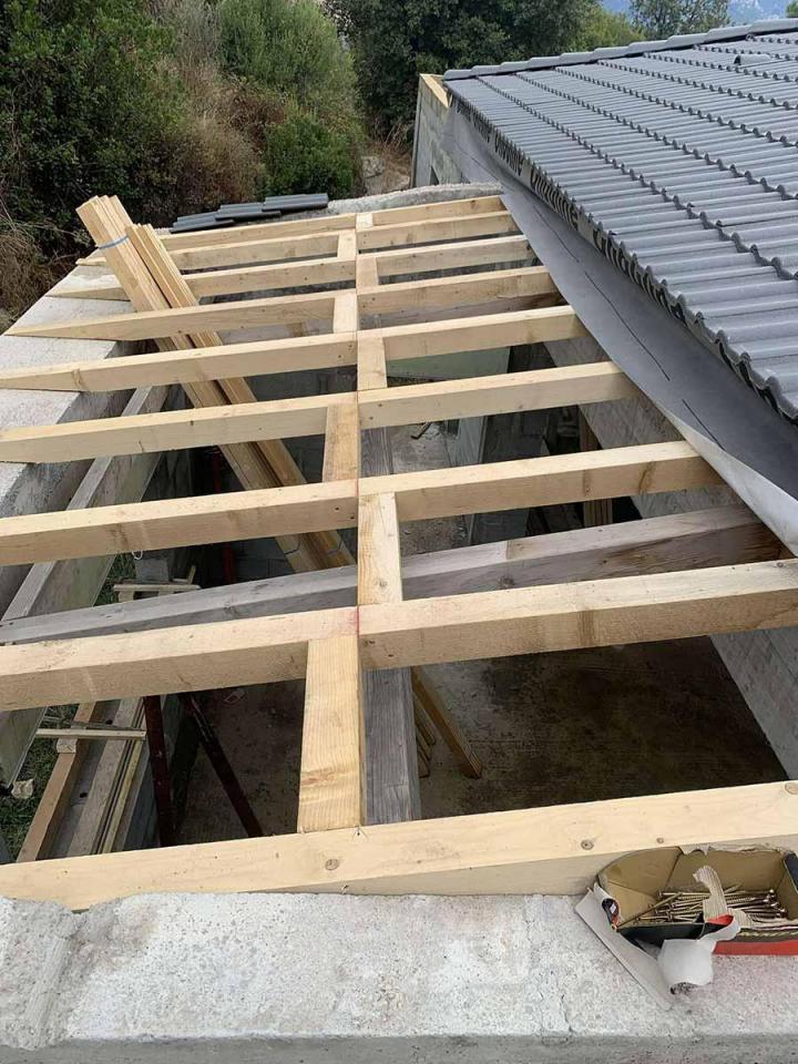 Remplacement de toiture Ajaccio