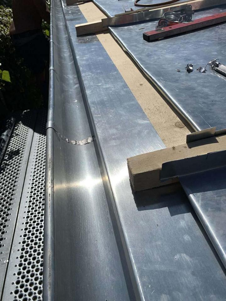 Mise en place gouttière Ajaccio